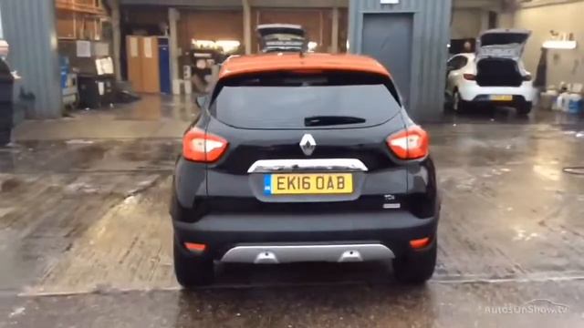 RENAULT CAPTUR DYNAMIQUE S NAV TCE BLACK/ORANGE 2016 смотреть онлайн