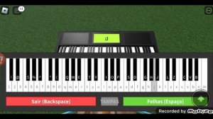 Fluxxwave on Roblox piano (letters on description)