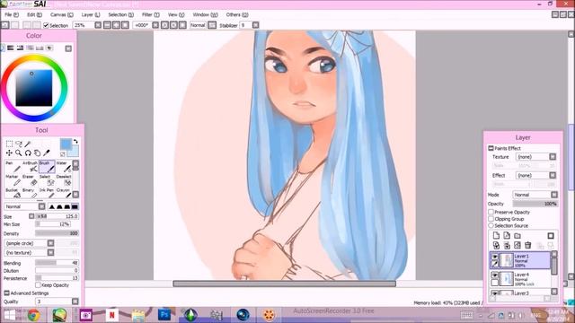 Sketch 001 [Paint Tool Sai] смотреть онлайн