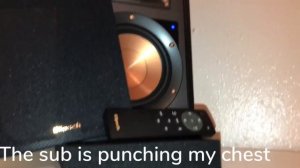 The Klipsch R-51pm With A Subwoofer review