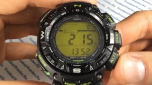 Обзор часов Casio ProTrek PRG-240-1B - видеообзор часов для туризма от Watch-Forum.RU