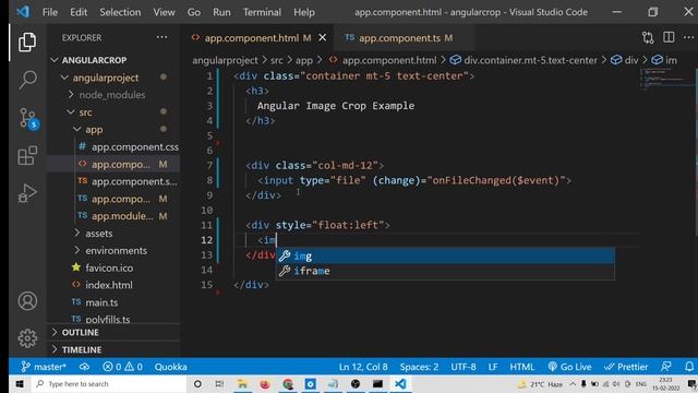 Angular 13 Image Upload With Live Preview to Crop,Scale & Resize Image Using ngx-image-cropper in T смотреть онлайн