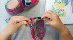 Video.Guru_20240621_1828363162 часть мастер-класса следочков "Мадам змейка 🐍"