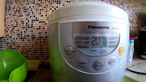 Мясо на пару + варёная картошечка мультиварка Panasonic