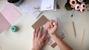 Как сделать блокнот в переплете с нуля. Часть 1 - блок. Мк скрапбукинг.