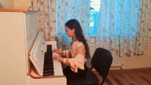 "Этюд - ла минор". Композитор: П. Хаджиев. Исполнитель: Веремчук Андреа.