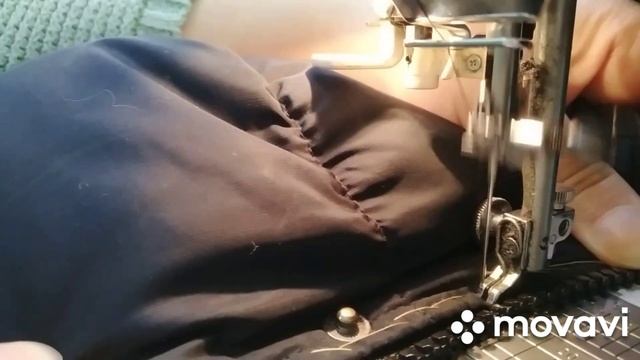 как вшить молнию, если рядом распологаются кнопки