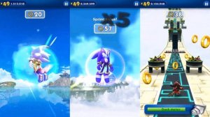 Sonic Dash - All New Characters Unlocked Update Super Shadow Darkspine Sonic Dragon Hunter Lancelot