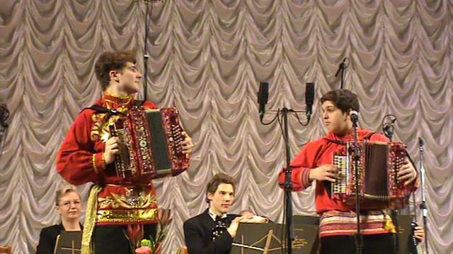 Выступаем на Юбилее коллектива "Финистр-балалайка"