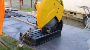 DeWalt D29710 chop saw demo