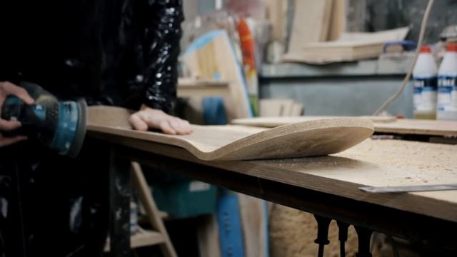 Скейт из пробки и стеклоткани/ композитный DIY скейт