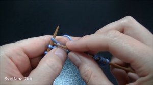 Ажурный край (кайма) зубчиками. Вязание спицами # 609