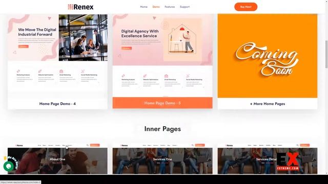 React Next SEO and IT Services Template - Renex reactjs nextjs смотреть онлайн