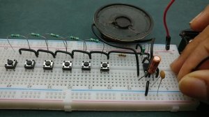 DIY Electronic Piano Circuit on Breadboard | 555 Timer Project #9