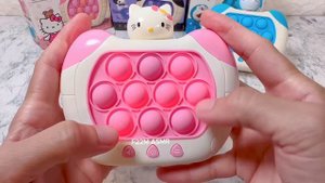 18 Minutes Satisfying with Unboxing 4 Sets Fast Push Game Toys Hello Kitty -Kuromi - Doreamon | ASM
