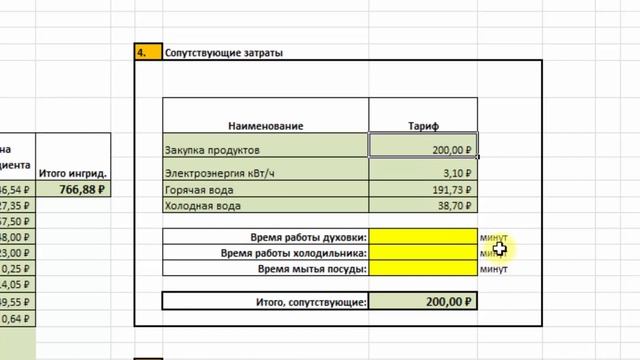Себестоимость торта смотреть онлайн