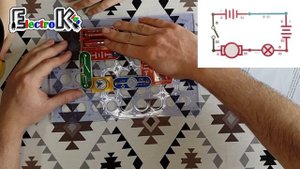 Параллельное соединение. Последовательное соединение. Электронные схемы для детей конструктор Знато