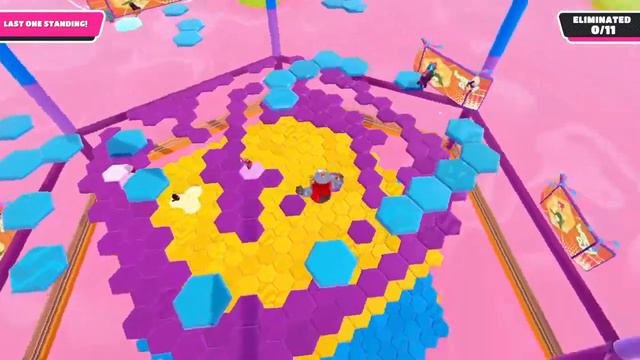 Fall Guys: Hex-a-Gone Win 302 смотреть онлайн