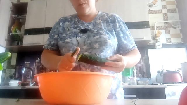 ОГУРЦЫ В ЗАЛИВКЕ. САЛАТ НА ЗИМУ ИЗ ОГУРЦОВ смотреть онлайн