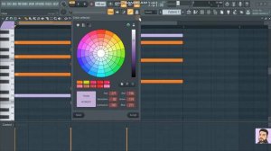 CHANGE  COLOURS OF PIANO ROLL// LOOKS AMAZING AND COLOURFULL YOUR  NOTES  IN FL STUDIO
