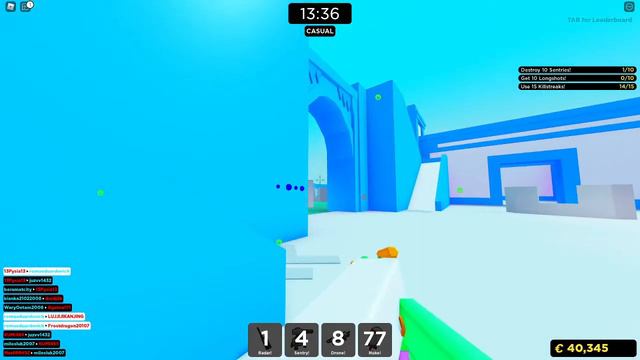 Почему я стонавлюсь синим ROBLOX