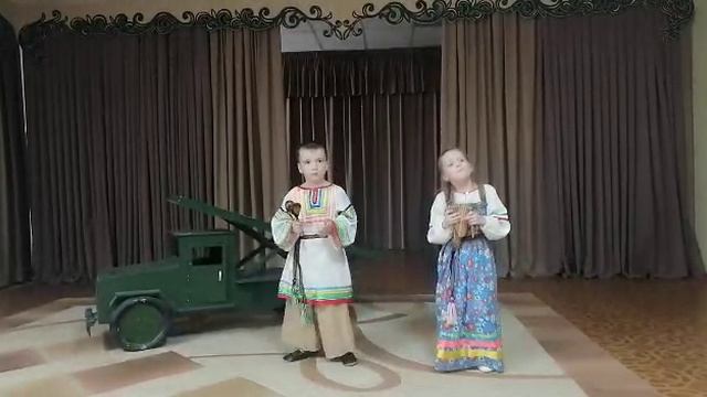 "Фронтовые частушки", Детский ансамбль МБДОУ "Детский сад №235", 6 лет