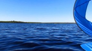 Под парусом на байдарке