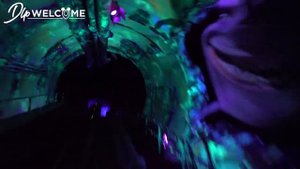 [4K - Extreme Low Light] Crush's Coaster - On Ride - Disneyland Paris