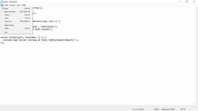 How to Run Node JS Scripts from Command Prompt | Run Node JS in CMD | Run Node Server Command Line