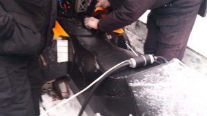 СКАНДИК 600 АСЕ заправка топливом в лесу!!!