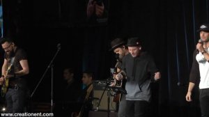 Jensen Ackles and Corey Taylor at the Official Supernatural Convention