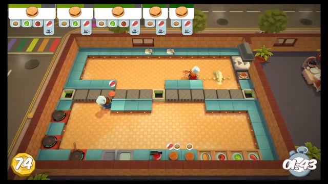 Overcooked PS4 ИГРА 2 часть смотреть онлайн