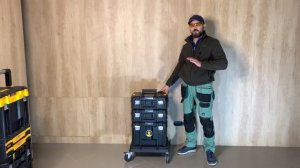 Система хранения инструмента T STAK / тележка DeWalt T STAK - Краткий обзор