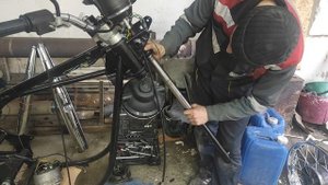 ява 638 ставлю кривое крыло часть 4