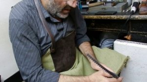 Подошва и каблук из микропористой резины с нуля.