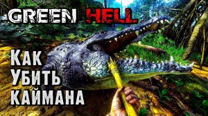 Как убить каймана в Green Hell