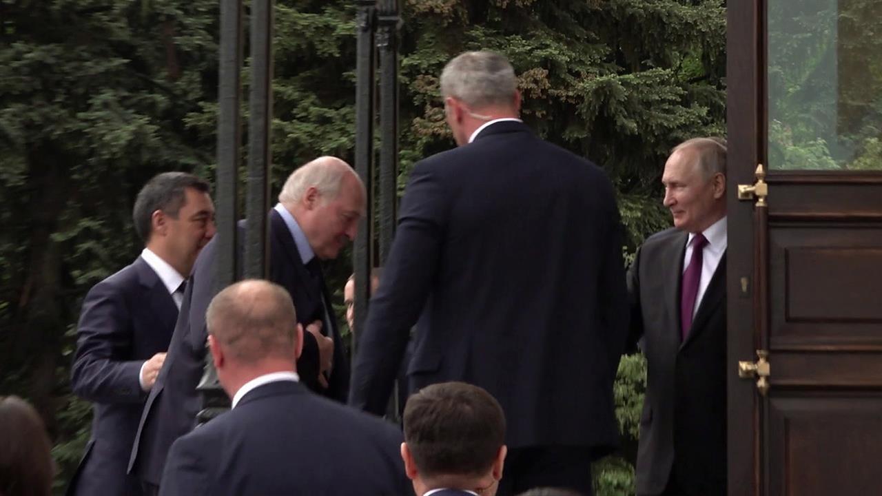 В Кремле состоялся неформальный ужин для лидеров стран Евразийского экономического союза