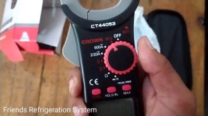 Digital Clamp Multimeter Operate |  Crown CT44053 unboxing | How To Use CT44053 Clamp meter