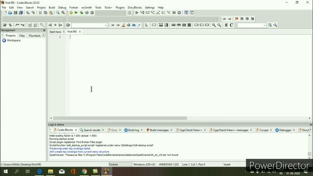 How to run Fortran in CodeBlocks,GNUplot,MingW setup,Xmgrace in Windows PC смотреть онлайн