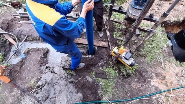 БУРЕНИЕ СКВАЖИНЫ НА ПЕСОК! ОЧЕНЬ подробно! Используем переносную МГБУ
