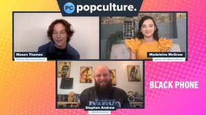 Мадлен Макгроу и Мэйсон Темз(Чëрный телефон) интервью от popultur || на русском