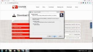 Installing CouchDB NoSql database on Windows in Urdu