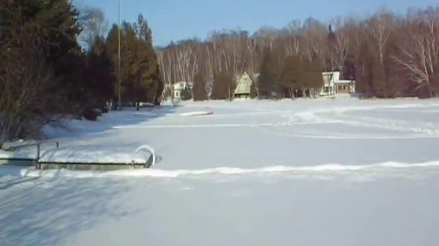 Skidoo au lac (Artic Cat 1000 Pantera)