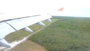 Приземление в аэропорту Пунта Кана Доминикана