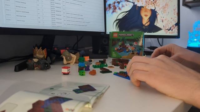 Lego Minecraft 21240(The swamp adventure) Набор на обзор! смотреть онлайн