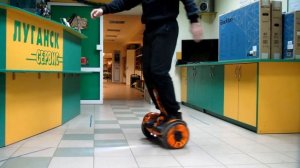 Мини сигвей(Mini Segway)/гироскутер - тестирование, покатушки