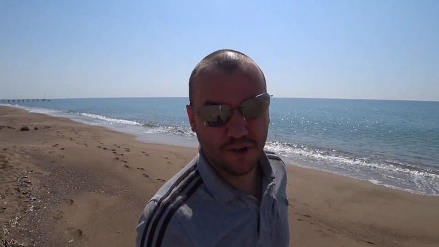 Апрель в Анталии. Пляж Лара - Кунду.