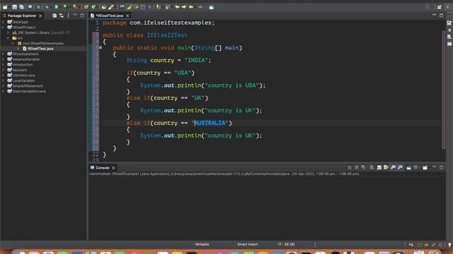 if else if statement in Java | if else if ladder in java | Test Automation World смотреть онлайн