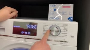 Стирально-сушильная машина Haier HWD80-B14686
