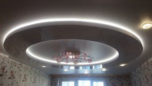 какие бывают натяжные потолки